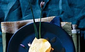 Sea Urchin Mousse with Ginger Vinaigrette