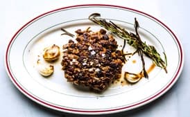 Seared Steak Tartare with Rosemary