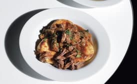 Semolina Gnocchi with Oxtail Ragù
