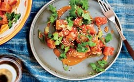 Sesame-and-Soy Watermelon Poké