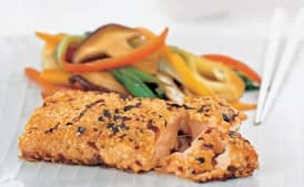 Sesame-Crusted Salmon