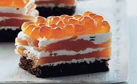 Seven-Layer Salmon Bites