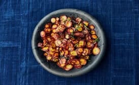 Shaved Carrots with Charred Dates