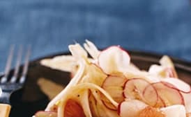 Shaved Fennel, Radish, and Grapefruit Salad