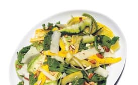 Shaved Summer Squash Salad