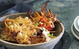 Shredded Root Vegetable Pancakes