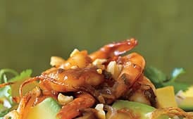 Shrimp and Avocado in Tamarind Sauce