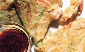 Shrimp and Green Onion Pancakes