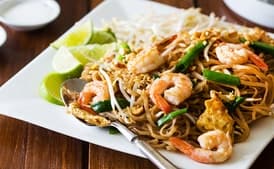 Shrimp Pad Thai for Two