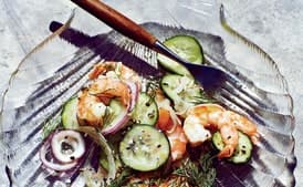 Shrimp Salad with Cucumber and Fennel