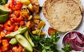 Shrimp Tacos with Pineapple