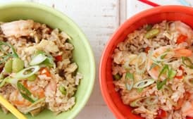 Shrimp Un-Fried Rice