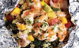 Shrimp With Avocado-Mango Salsa