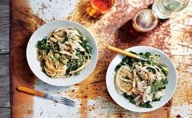 Sichuan-Style Chicken with Rice Noodles