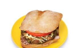 Sicilian Turkey Burger