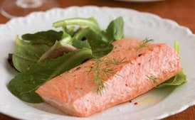 Simple Poached Salmon