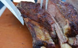 Simple Smoked Beef Short Ribs