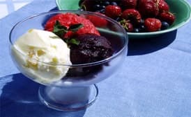 Simply Blueberry Sorbet