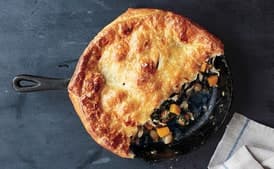 Skillet Chicken Pot Pie with Butternut Squash