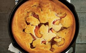 Skillet Peach Cobbler