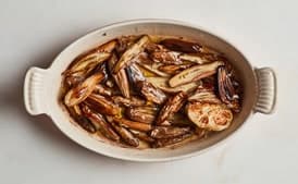 Slow-Cooked Eggplant with Lemon and Fennel Seeds