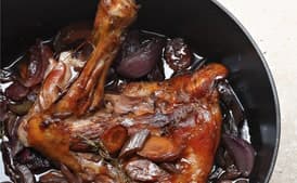 Slow-Cooked Lamb with Sage and Pearl Barley