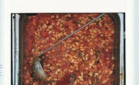 Slow-Cooked Tomato and Herb White Beans