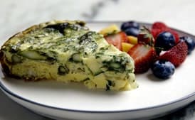 Slow-Cooker Asparagus and Zucchini Frittata