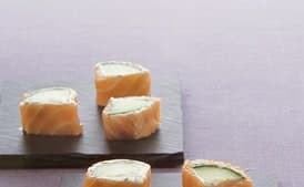 Smoked-Salmon and Cucumber Rolls