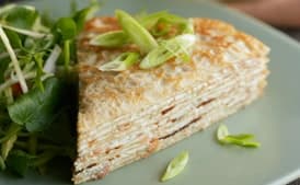Smoked-Salmon Crêpe Torte