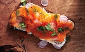Smoked Salmon Smørrebrød
