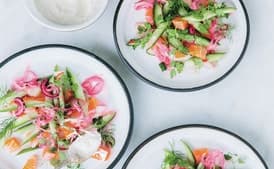 Smoked Salmon with Horseradish Cream