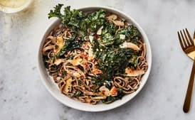 Soba Noodles with Crispy Kale