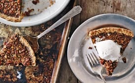 Sorghum-Bourbon Pecan Pie