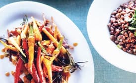 Sorghum-Glazed Baby Carrots