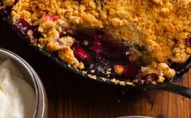 Sour Cherry Crumble