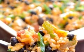 Southwest Veggie and Rice Casserole