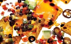 Southwest Veggie Nachos