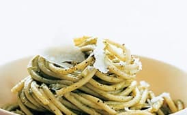 Spaghetti with Scallion Sauce