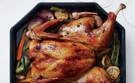 Spatchcocked Turkey with Anise and Orange