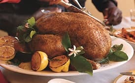 Spice-Rubbed Turkey with Cognac Gravy