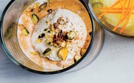 Spiced Coffee Affogato With Vanilla Ice Cream