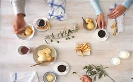 Spiced Fresh Orange and Honey Sorbet