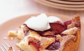 Spiced Nectarine Cake