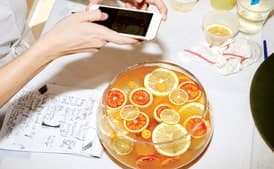 Spiced Rum Punch with Citrus and Luxardo