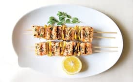 Spiced Salmon Kebabs