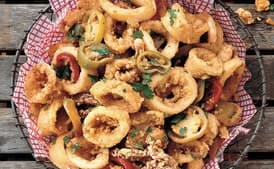 Spicy and Greasy Rhode Island Calamari