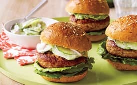 Spicy Chicken Burgers