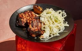 Spicy Grilled Chicken with Crunchy Fennel Salad