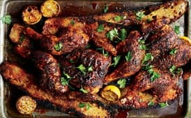 Spicy Grilled Chicken with Lemon and Parsley